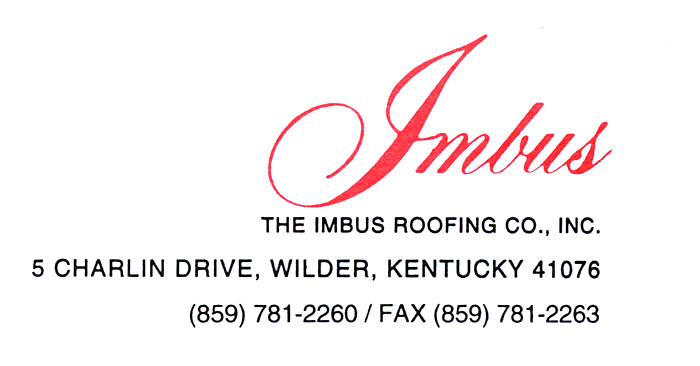 Imbus Roofing Logo